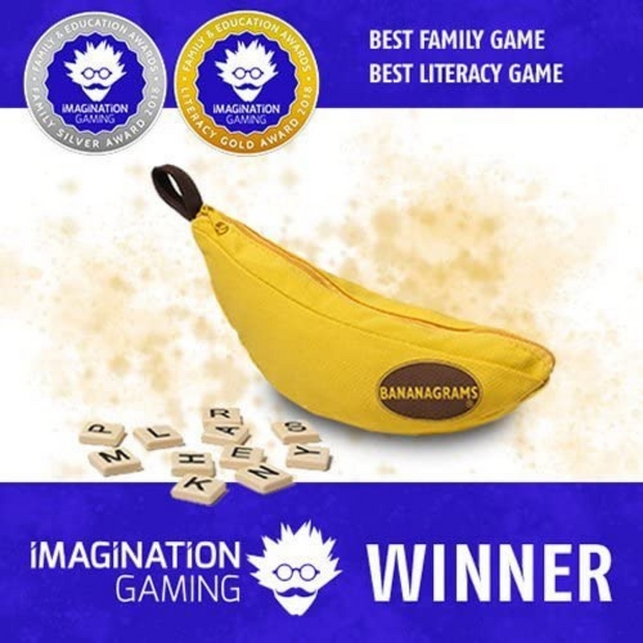 Bananagrams Game open and packaged | Merchants Homewares