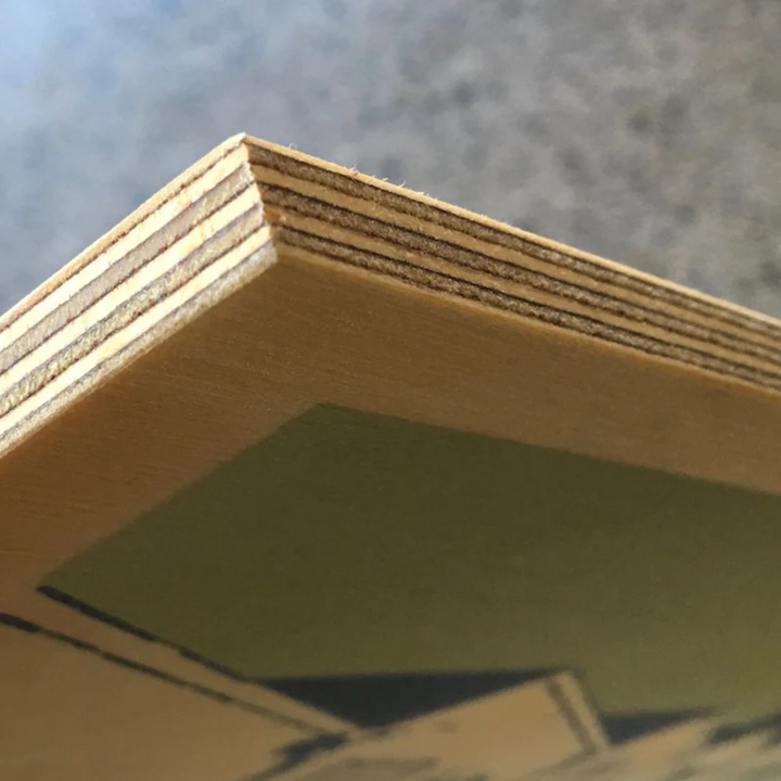 Blue Lawn Plywood Close Up | Merchants Homewares