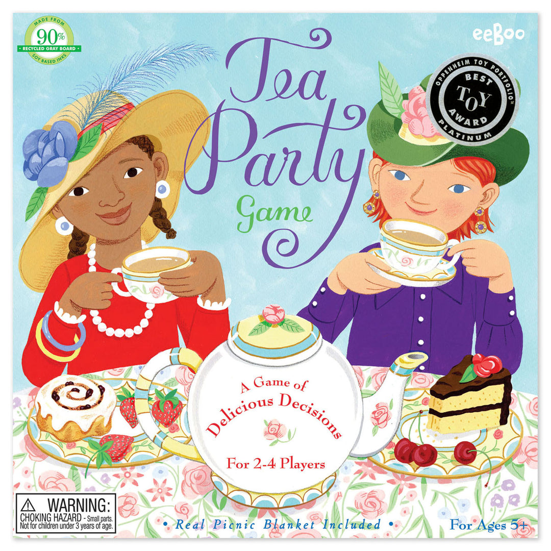 Bobangles Eeboo Spinner Game Tea Party | Merchants Homewares
