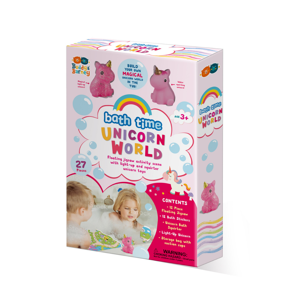 Buddy & Barney Bath Time Unicorn World | Merchants Homewares