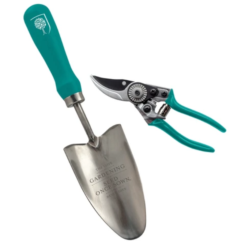 Burgon And Ball Flora Fauna Boxed Trowel and Secateurs | Merchant Homewares 