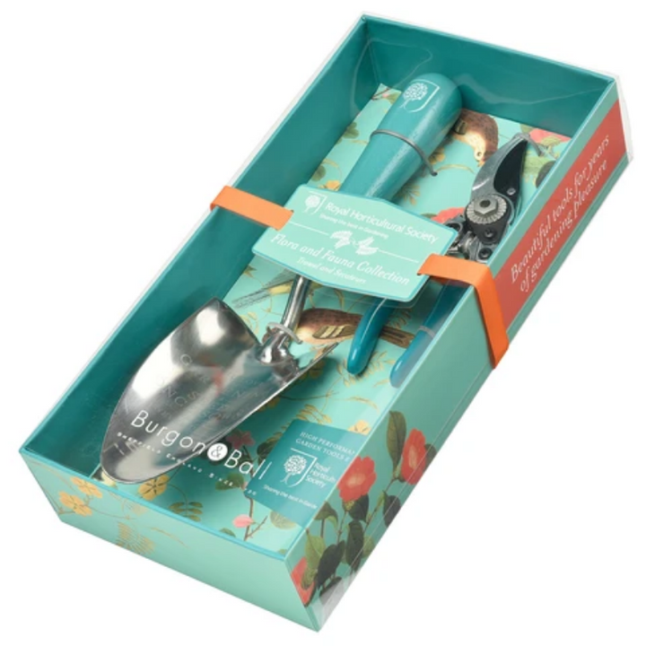 Burgon And Ball Flora Fauna Boxed Trowel and Secateurs | Merchant Homewares