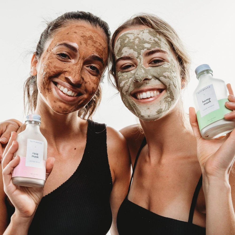 Butt Naked Rose Clay Face Mask | Merchants Homewares