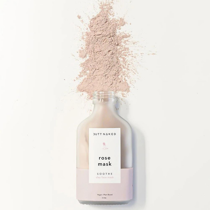 Butt Naked Rose Clay Face Mask | Merchants Homewares