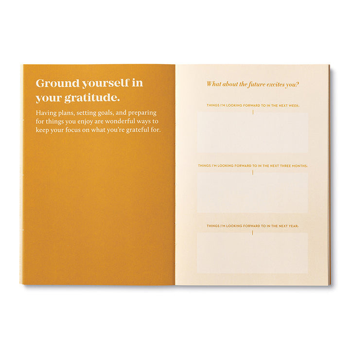 Compendium Gratitude Journal Grounding Page | Merchant Homewares