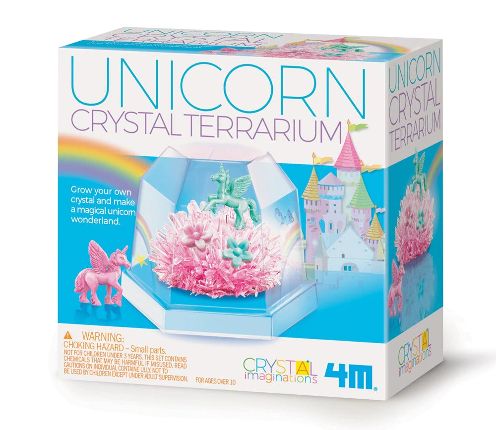 Crystal Growing | Unicorn Crystal Terrarium | Merchant Homewares