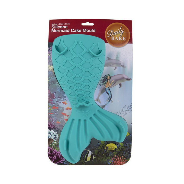 Daily Bake Silicone Mermaid Tail Cake Mould Packaged | Merchants Homewares