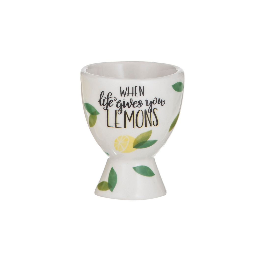 Davis & Waddell Sicily Egg Cups When Life Gives You Lemons | Merchants Homewares