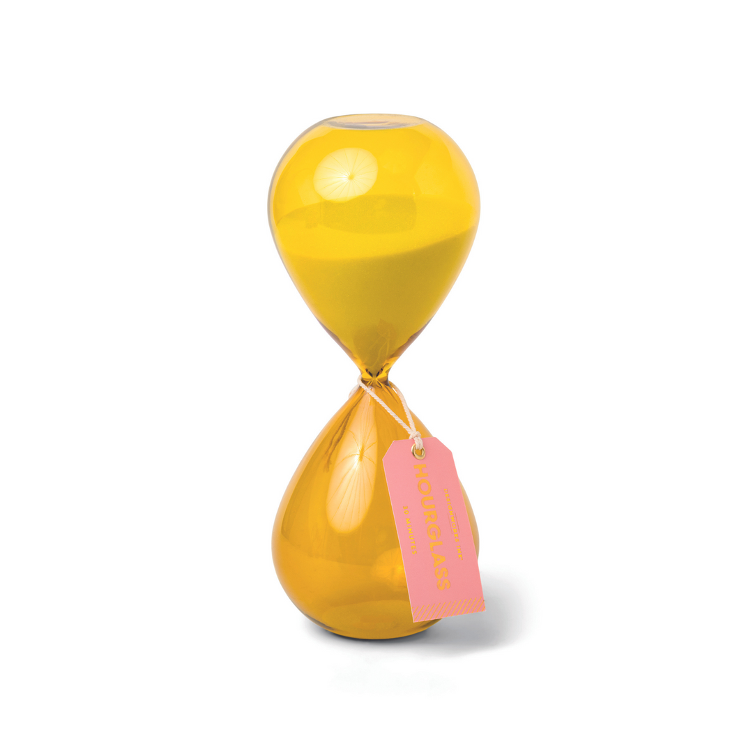 Designworks Ink 30 Minute Hourglass Chartreuse Ombre | Merchants Homewares
