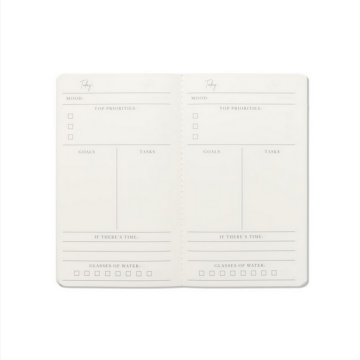 Designworks Ink | Notebooks | Wellness | Set of 3 | Goals | merchant Homewares