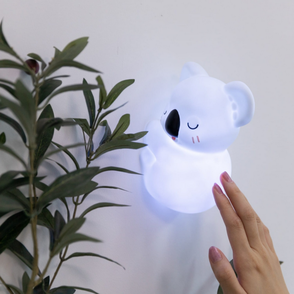 Dhink Colour Changing LED Night Light White Koala Lifestyle | Merchants Homewares