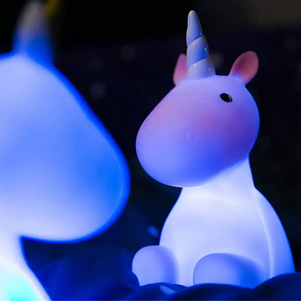Dhink Colour Changing LED Night Light White Unicorn Lifestyle | Merchants Homewares