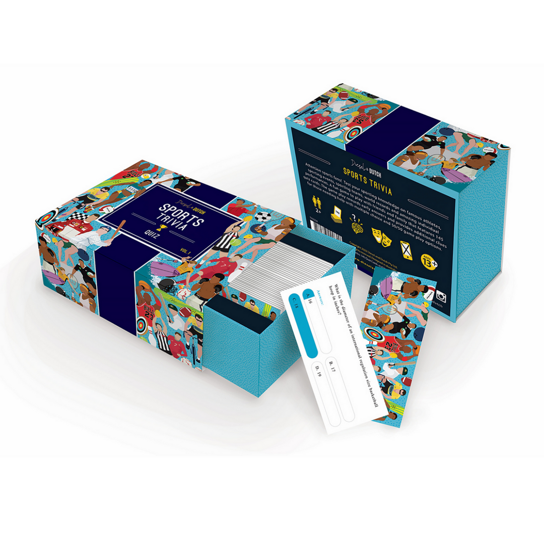 Diesel & Dutch Sports Trivia Box Lifestyle | Merchants Homewares
