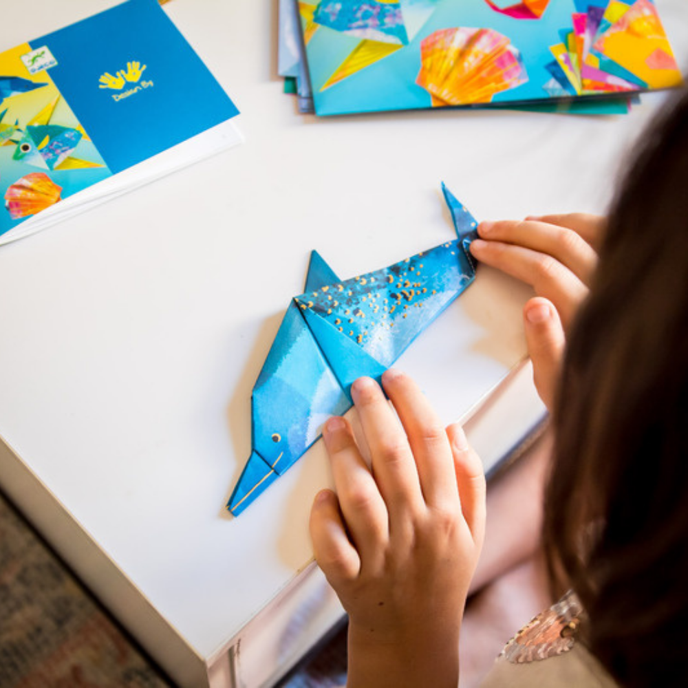 Djeco Sea Creatures Origami Lifestyle | Merchants Homewares
