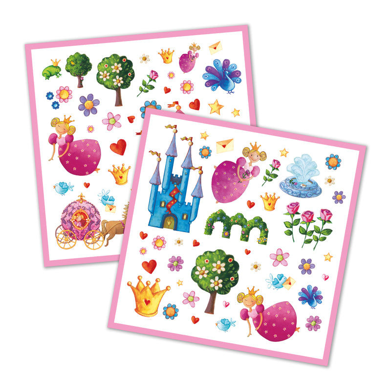 Djeco | Princess Marguerite Stickers | Merchant Homewares