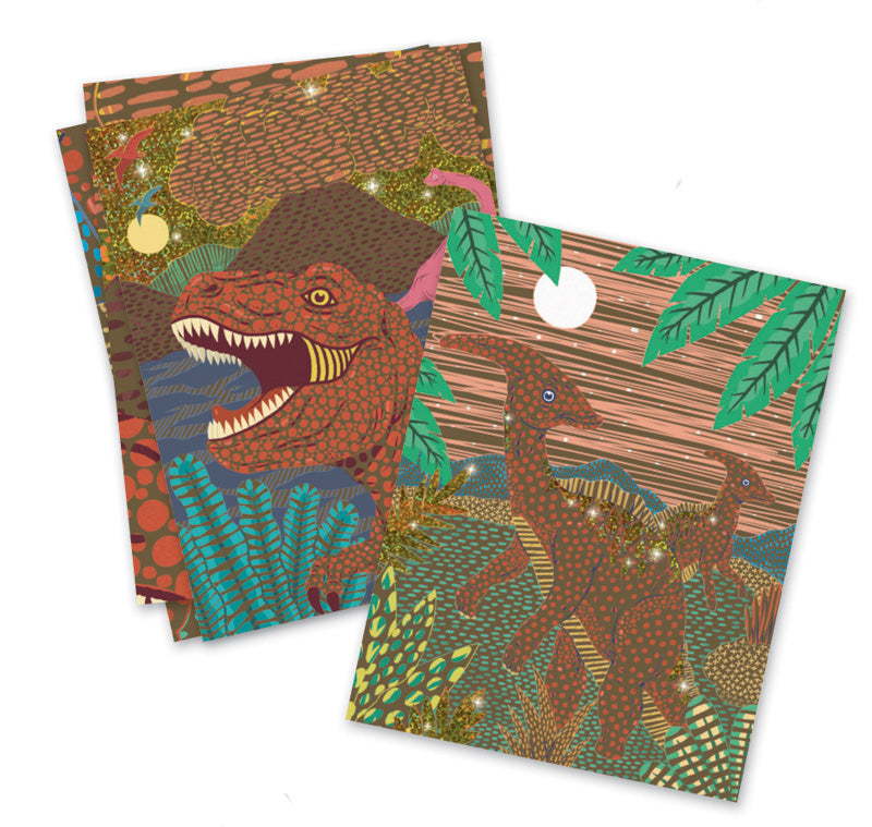 Djeco | When Dinosaurs Reigned Scratch Cards