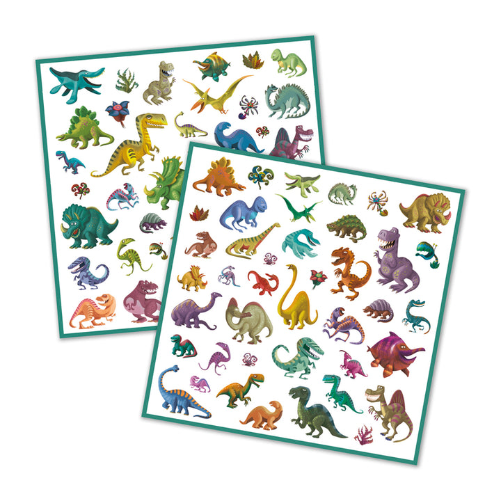 Djeco | Dinosaur Stickers | Open | Merchant Homewares
