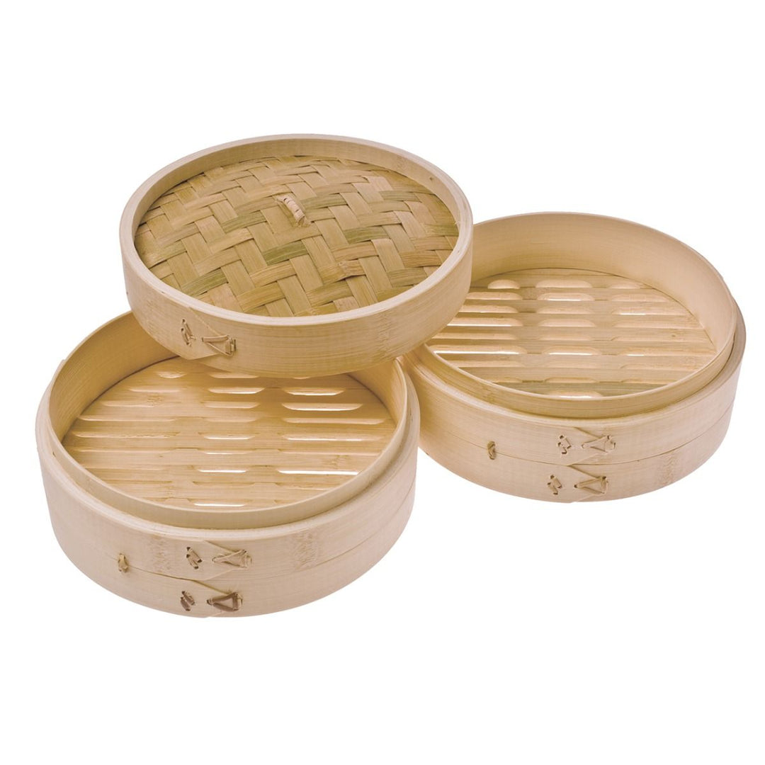 Donaldson Enterprises Bamboo 3 Piece Steamer 20cm | Merchants Homewares