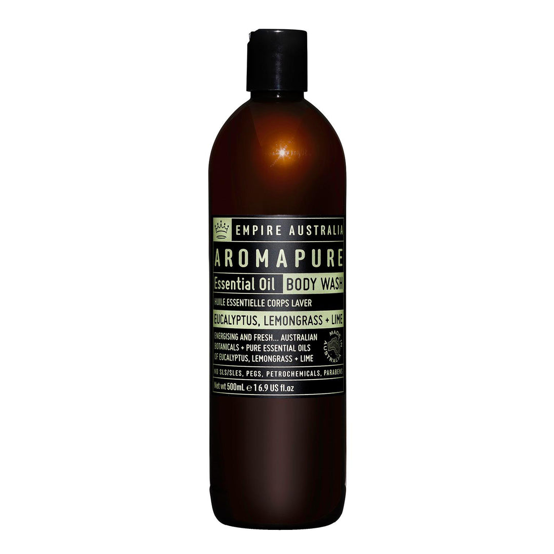 Empire Aromapure Eucalyptus, Lemongrass & Lime Body Wash 500ml | Merchants Homewares