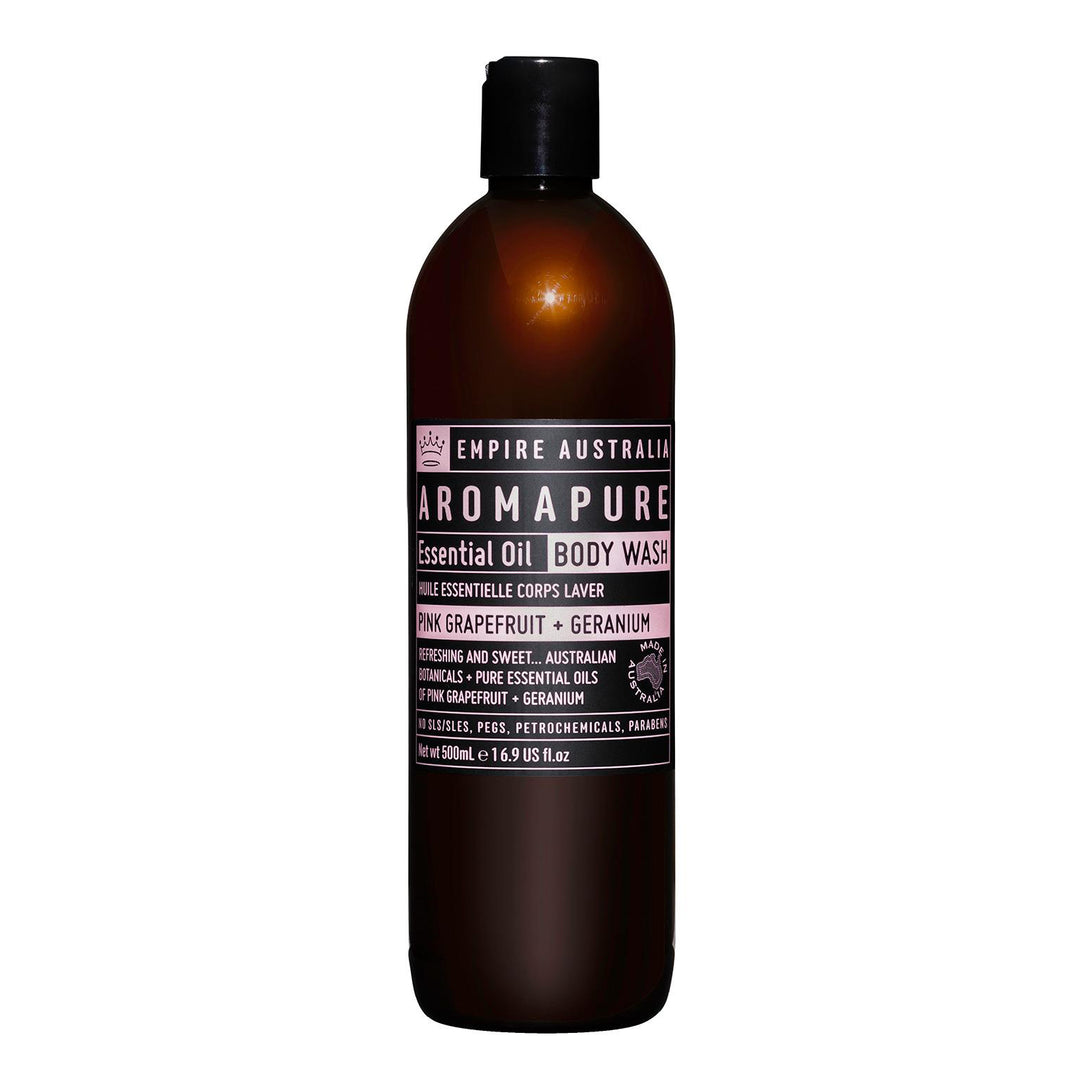 Empire Aromapure | Pink Grapefruit & Geranium Body Wash