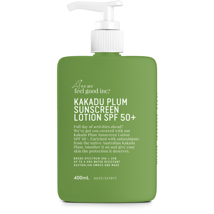 Feel Good Inc Kakadu Plum Sunscreen 400ml | Merchants Homewares
