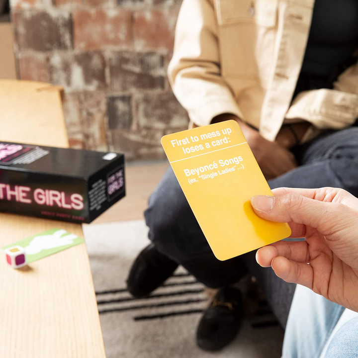 VR Distribution For The Girls  Lifestyle Hand Holding Card | Merchants homewares