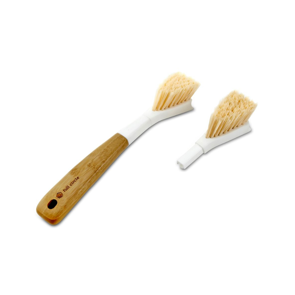Full Circle Laid Back 2.0 Dish Brush Refill Attached to Handle | Merchants Homewares