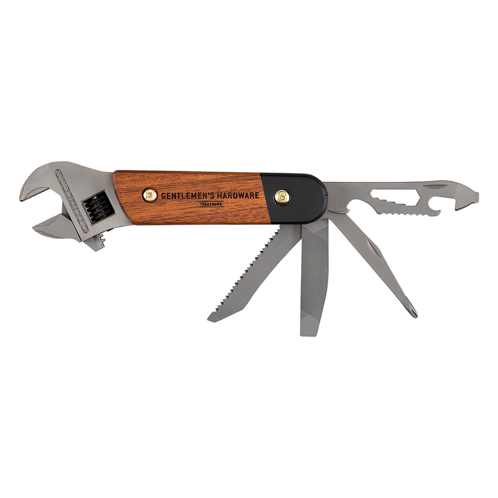 Gentlemen's Hardware 9-in-1 Wrench Content | Merchants Homewares