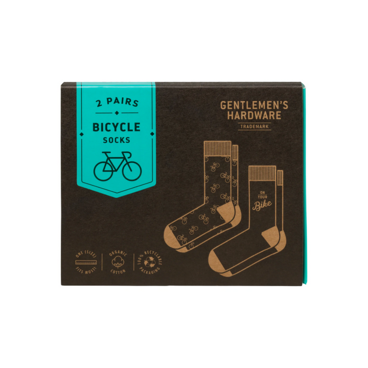 Gentlemen's Hardware Bike Socks Set of 2 | Merchants Homewares