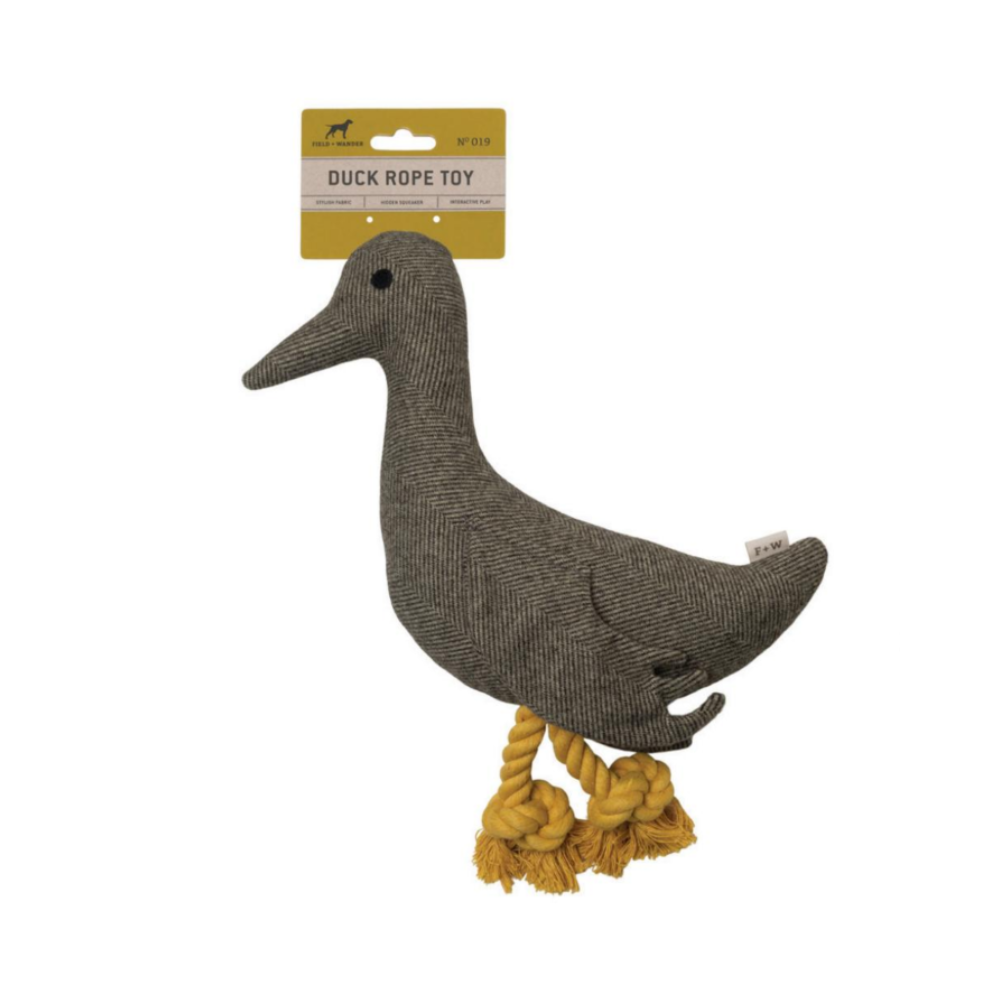 Gentlemen's Hardware Field and Wander Duck Rope Toy | Merchants Homewares
