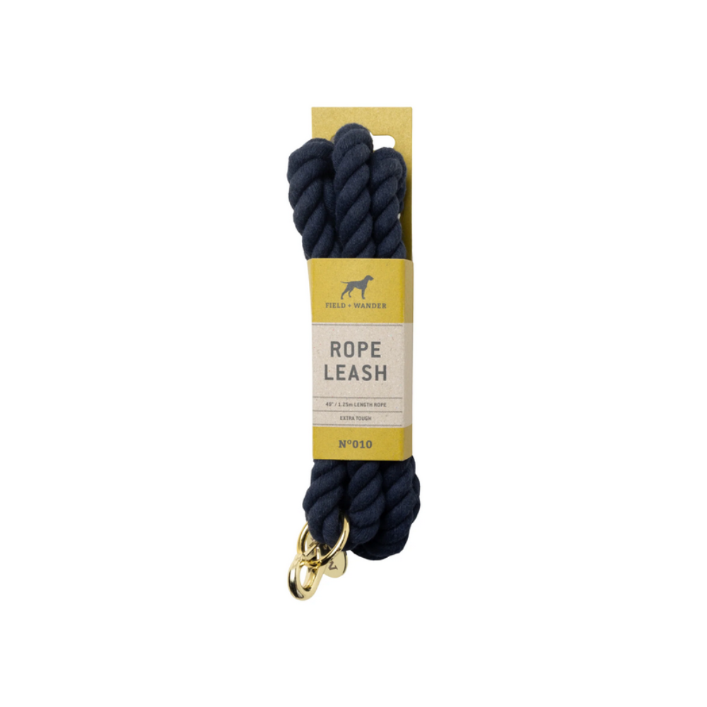Field and Wander | Rope Leash Navy – Merchants