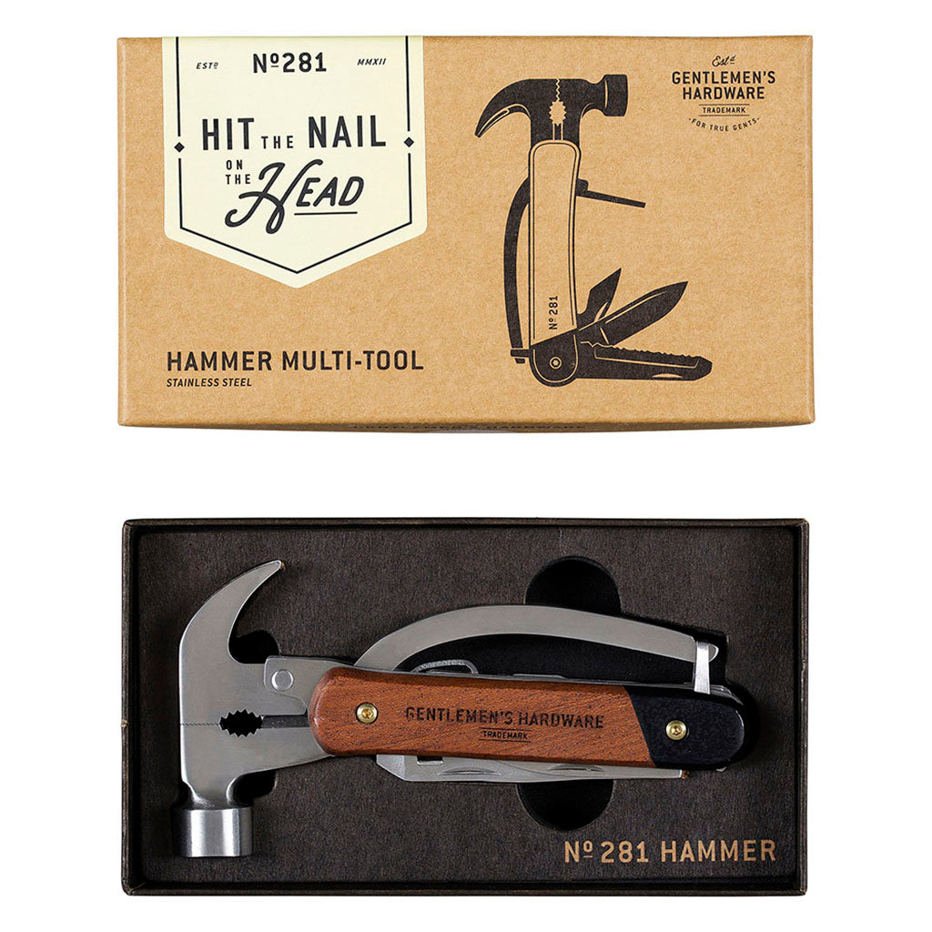 Gentlemen's Hardware Hammer Multi-Tool | Merchants Homewares
