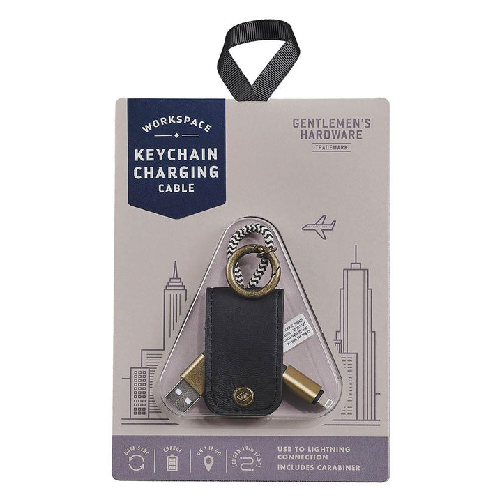 Gentlemen's Hardware Keychain Charging Cable Merchants Homewares