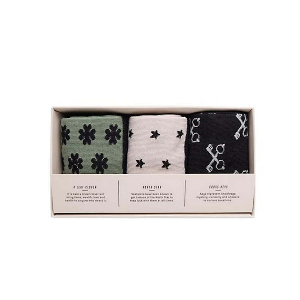 Gentlemen's Hardware Lucky Socks 3 Pack | Merchants Homewares