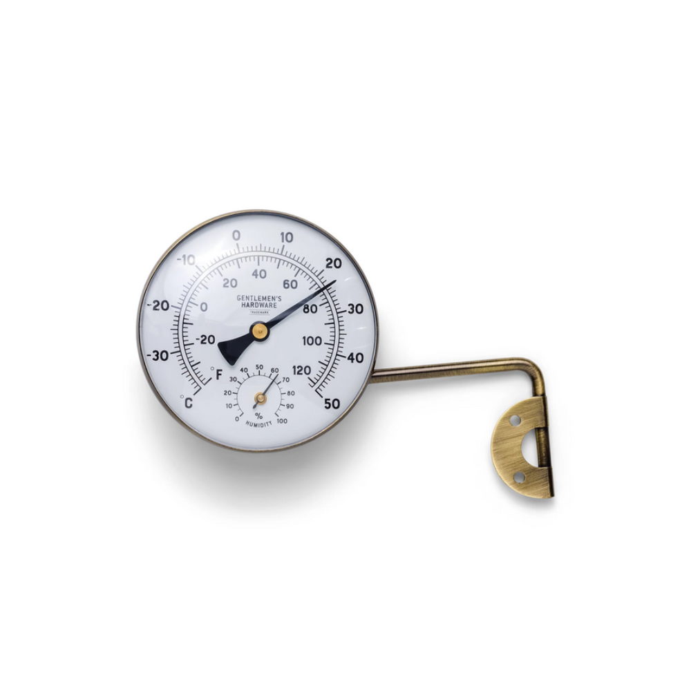 Gentlemen's Hardware Metal Garden Thermometer | Merchants Homewares