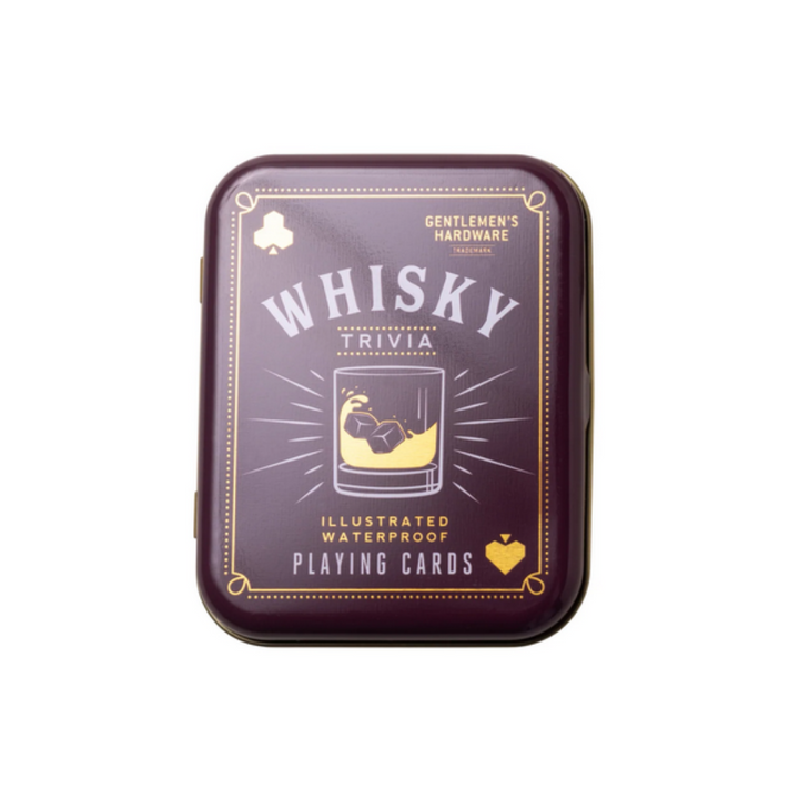 Gentlemen's Hardware Whisky Themed Playing Cards | Merchants Homewares