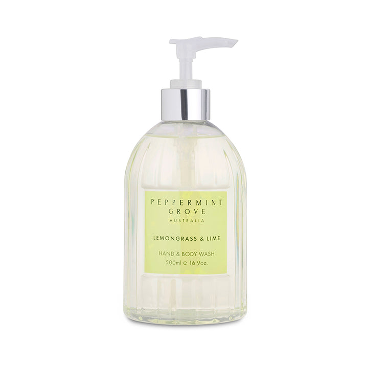 Peppermint Grove Hand and Body Wash Lemongrass and Lime | Merchants Homewares