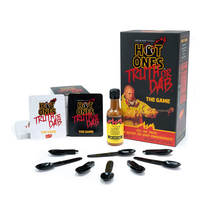 VR Distribution Hot Ones Truth Or Dab Included Game Pieces and Cards | Merchants Homewares