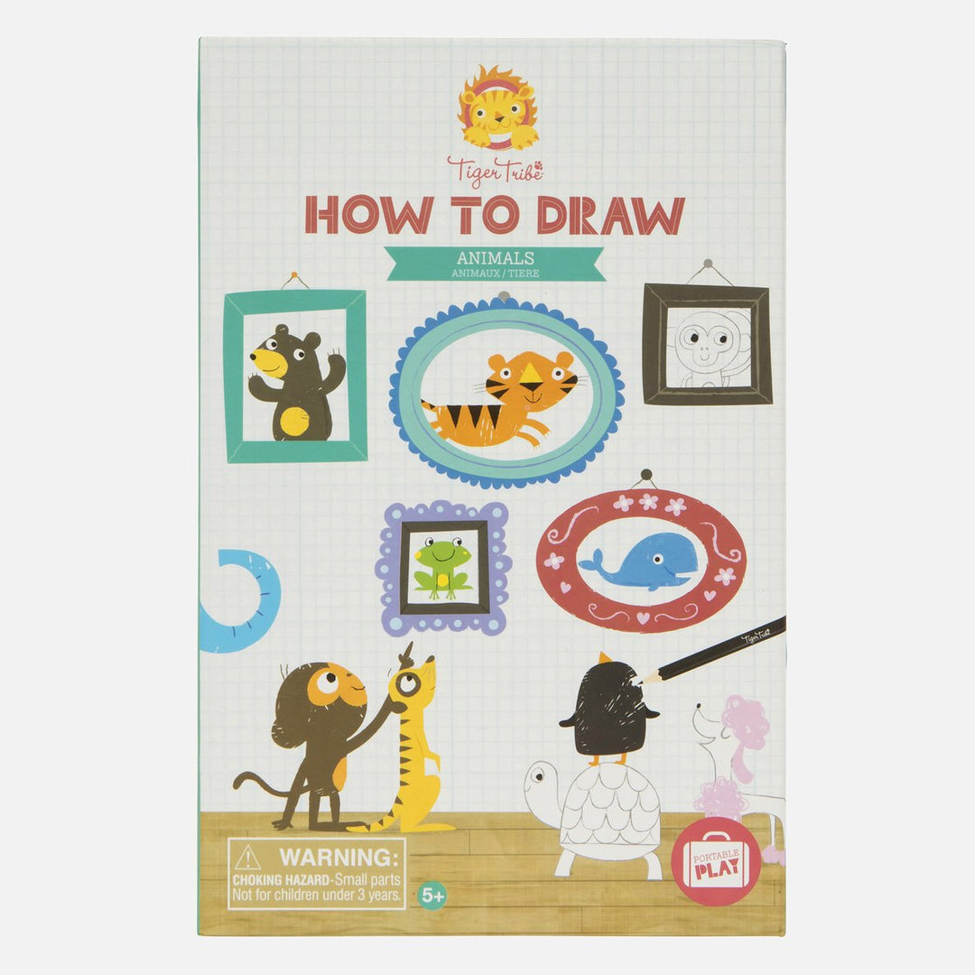 Tiger Tribe How to Draw Animals Merchants Homewares
