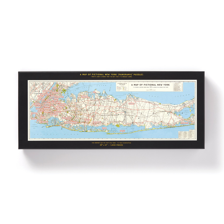 IS Albi Brass Monkey 1000pc NYC Panoramic Puzzle | Merchants Homewares