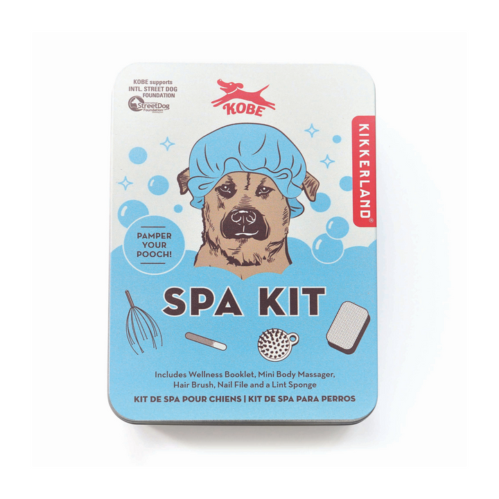 IS Albi Kikkerland Kobe Dog Spa Kit | Merchants Homewares