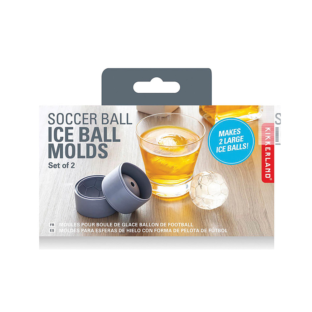 IS Albi Kikkerland Soccer Ball Ice Ball Moulds | Merchants Homewares
