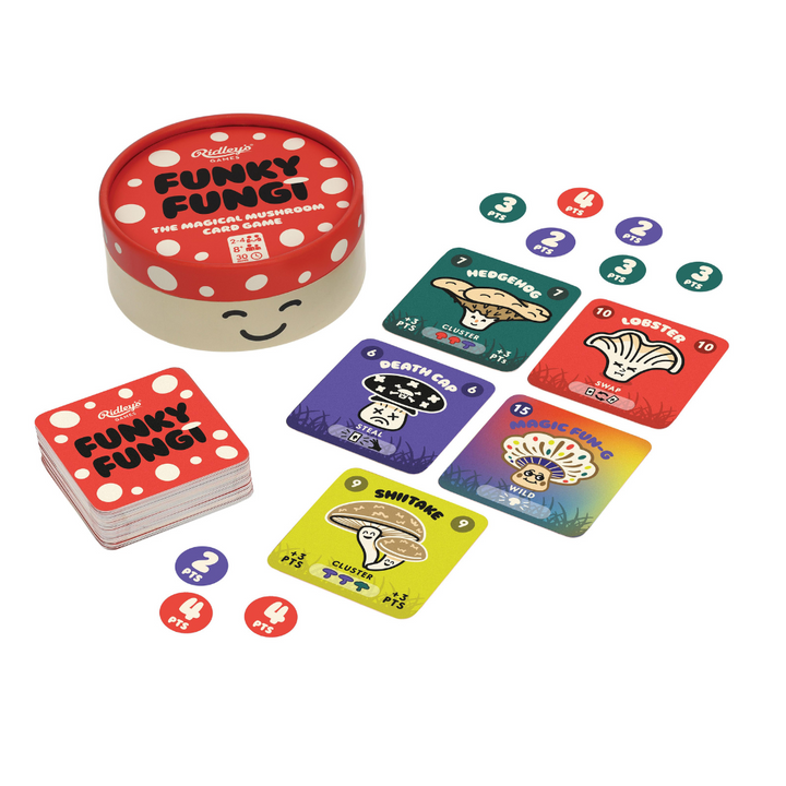 IS Albi Ridley's Funky Fungi Card Game Contents | Merchants Homewares