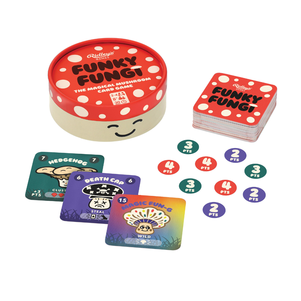 IS Albi Ridley's Funky Fungi Card Game Contents | Merchants Homewares