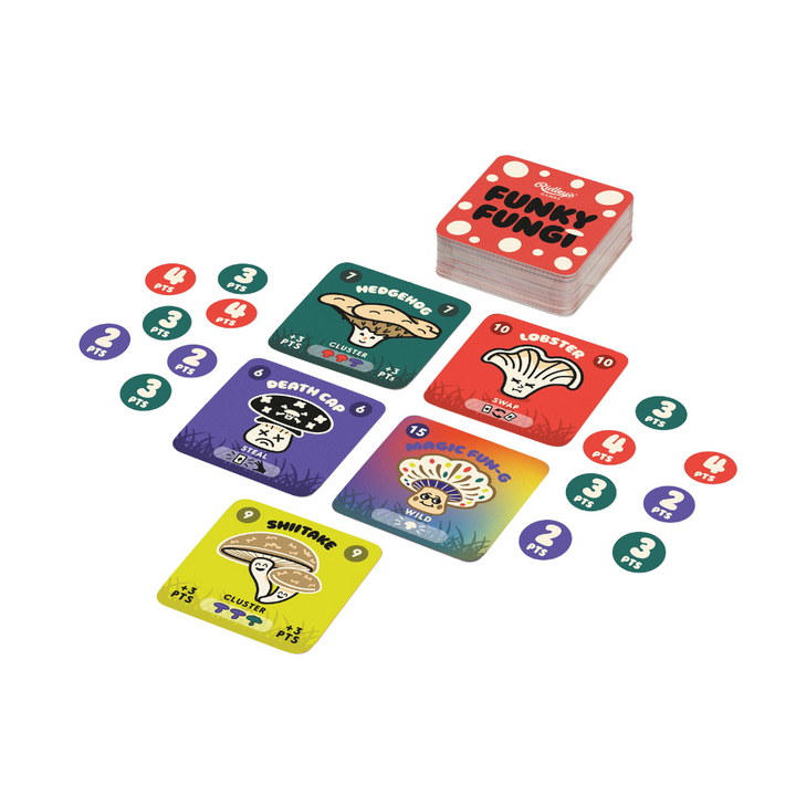 IS Albi Ridley's Funky Fungi Card Game Contents | Merchants Homewares