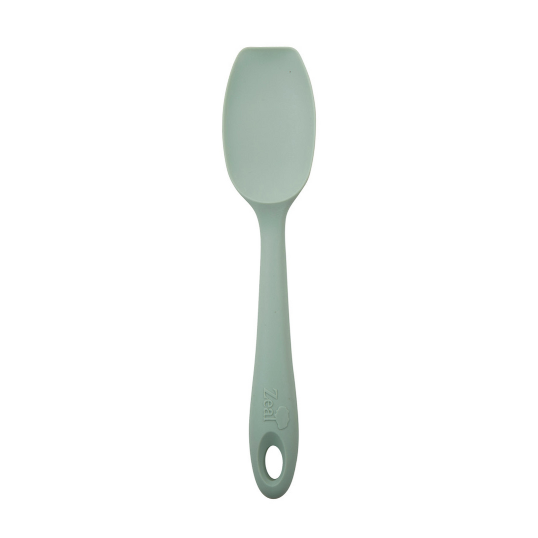 IS Albi Zeal Classic Silicone Spatula Spoon 20cm Green | Merchants Homewares