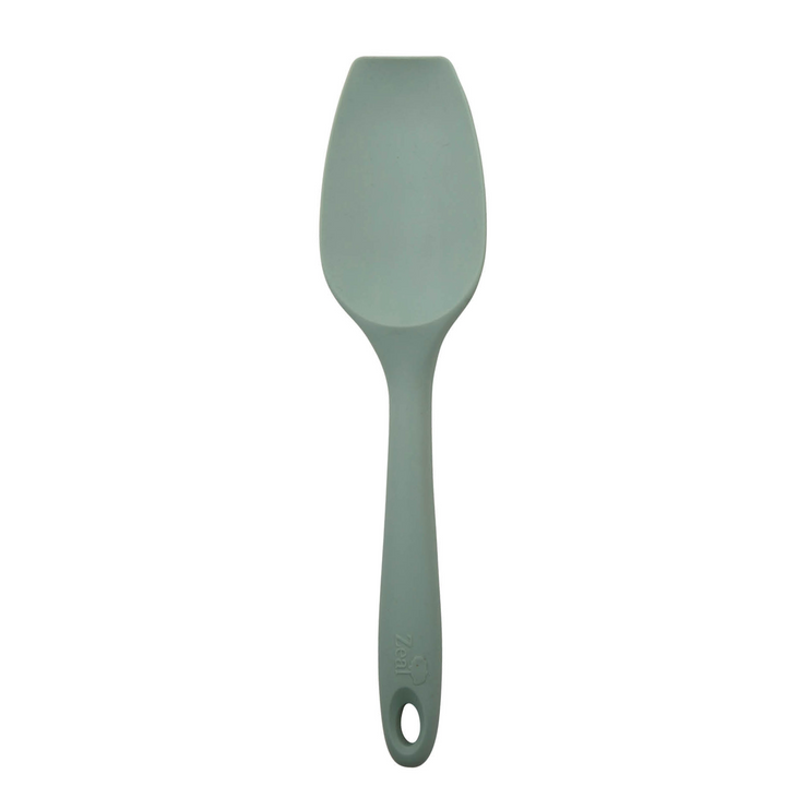 IS Albi Zeal Classic Silicone Spatula Spoon 26cm Green | Merchants Homewares