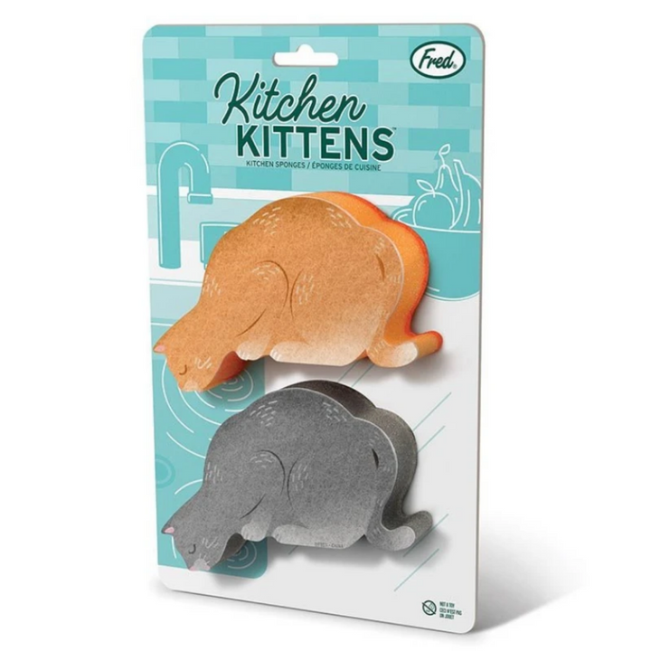 IS Fred Kitchen Kitten Cat Sponges | Merchants Homewares