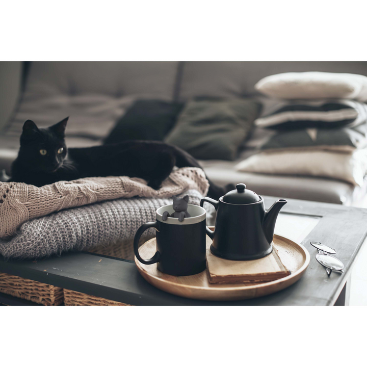 IS Fred Purr Tea Cat Tea Infuser Lifestyle | Merchants Homewares
