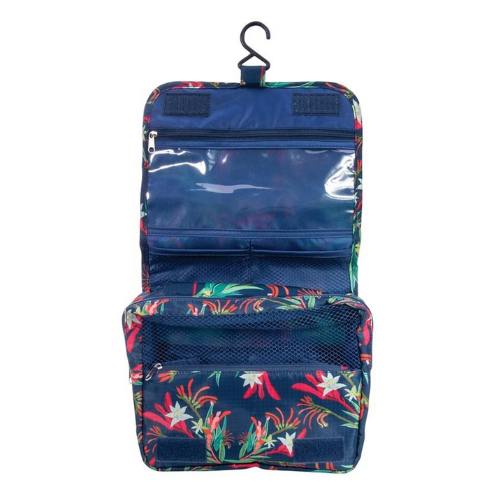 Botanical Hanging Toiletry Bag | Open | Merchant Homewares